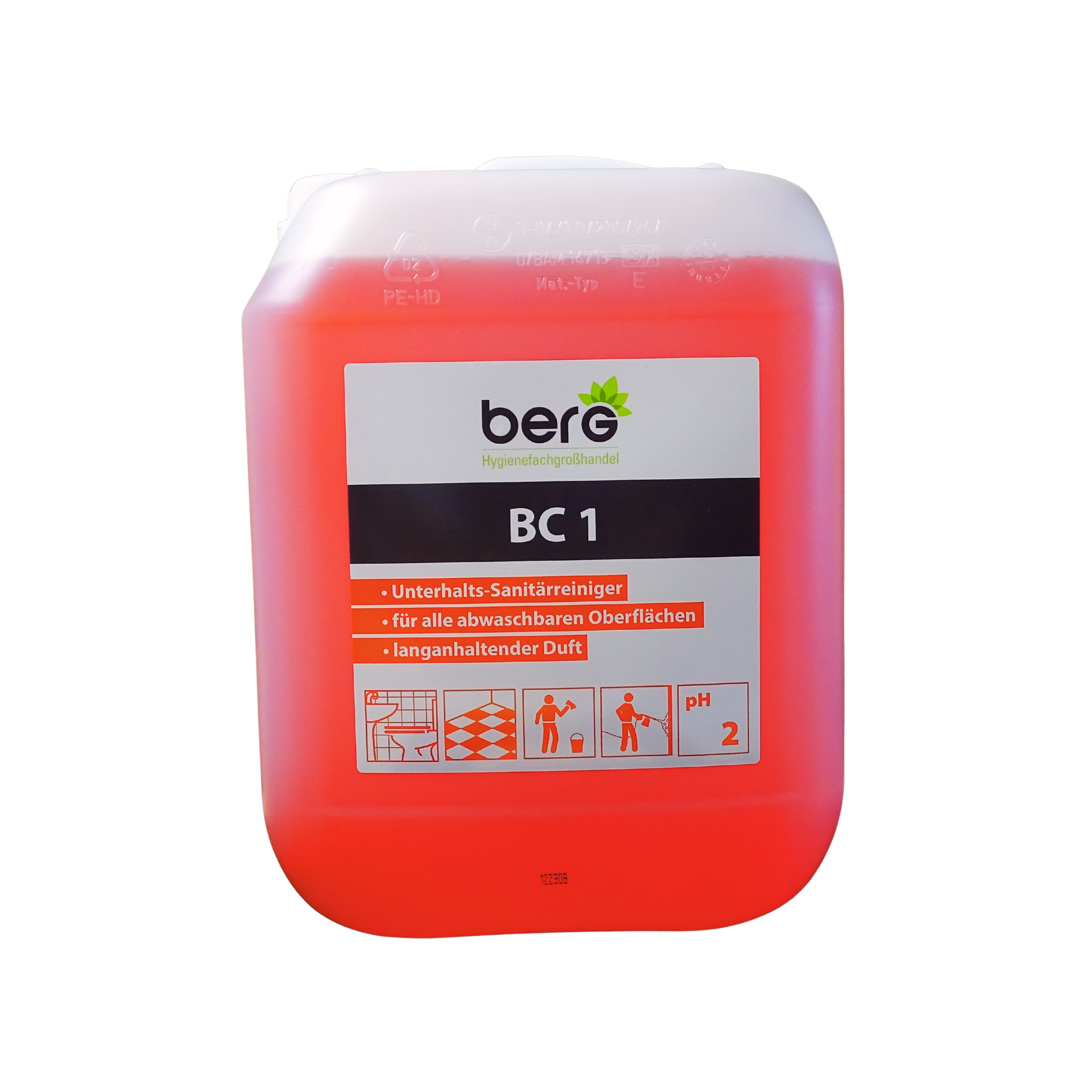 Sanitärreiniger Berg BC 1 keimtötend 10 L