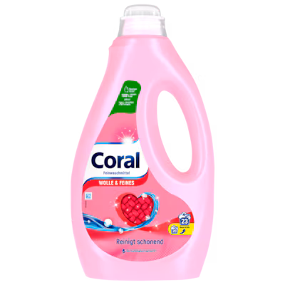 Coral Feinwaschmittel Wolle & Feines 1,5L