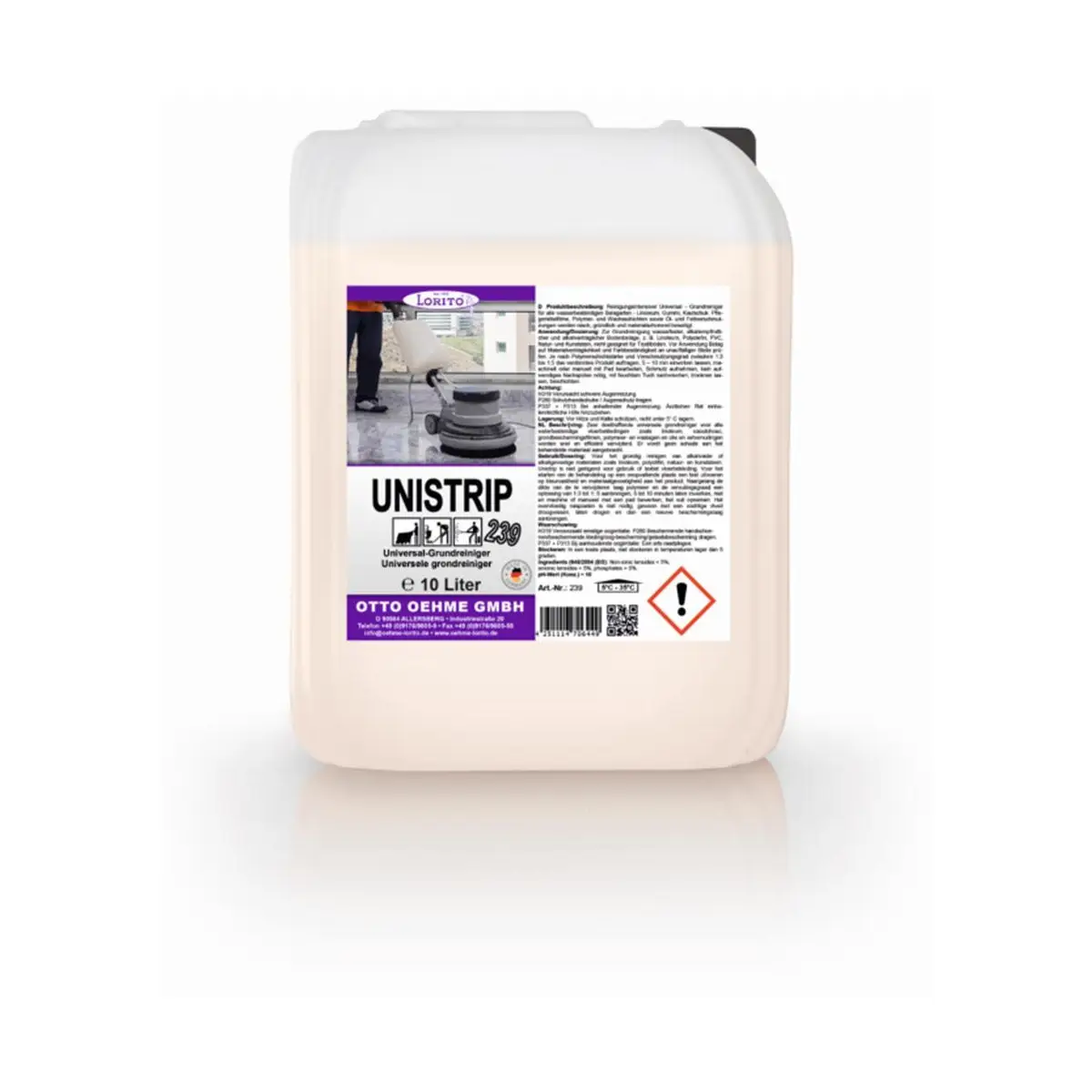 Grundreiniger Unistrip 239 10 Liter