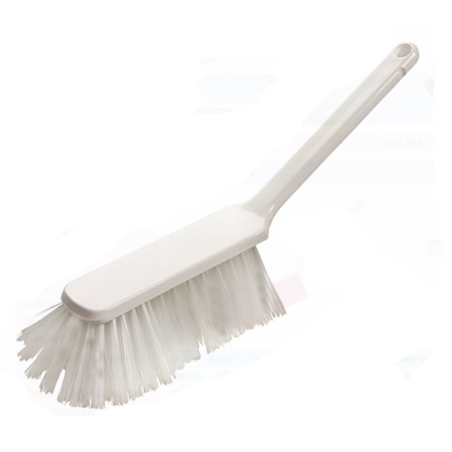 Haug Handbesen, 310 x 40 mm, ungeschlitzt – Besatzfarbe: transparent