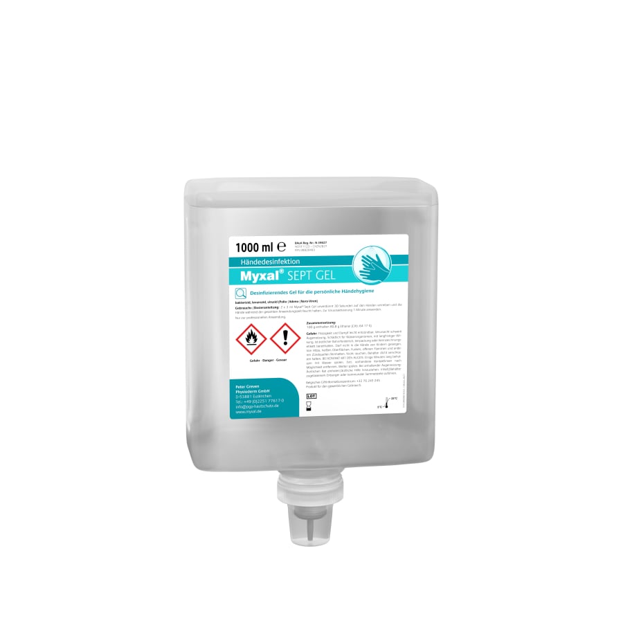 MYXAL® SEPT GEL Händedesinfektion – 1 Liter