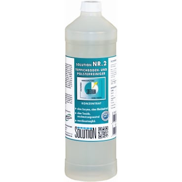 Solution Nr. 2 Teppichboden- und Polsterreiniger, 1 L Flasche