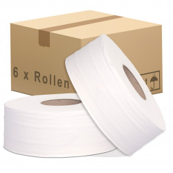 Papernet Toilettenpapier Großrolle, 2-lagig, Euro Soft