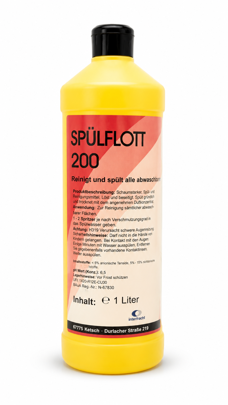 Berg Spülflott Spülmittel, 1 Liter Flasche