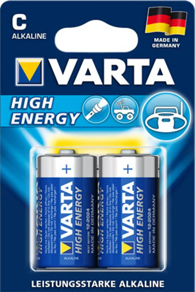 Batterie Varta C 4914 blau LR14  Baby (2er)