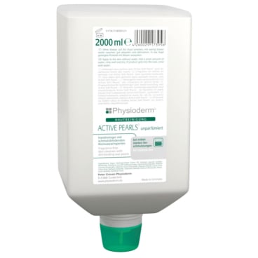 Physioderm Active Pearls Hautreiniger, unparfümiert – 2 Liter - Varioflasche